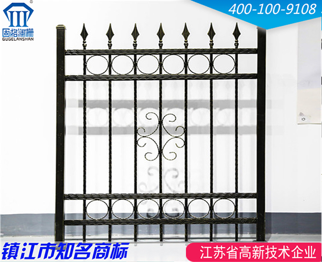 鐵藝圍牆護欄-006