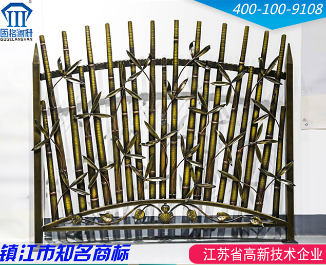 鐵藝圍（wéi）牆護欄-005